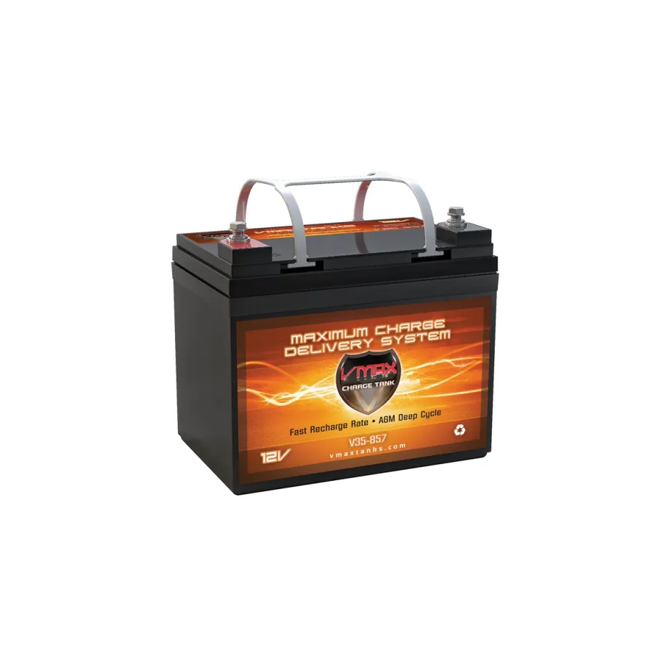 VMAXTANKS: V35-857 12V, 35Ah, Deep Cycle Group U1 AGM Battery